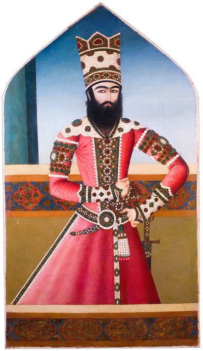 Portrait of Hasan Ali Mirza Shuja al-Saltana by Unbekannt Unbekannt